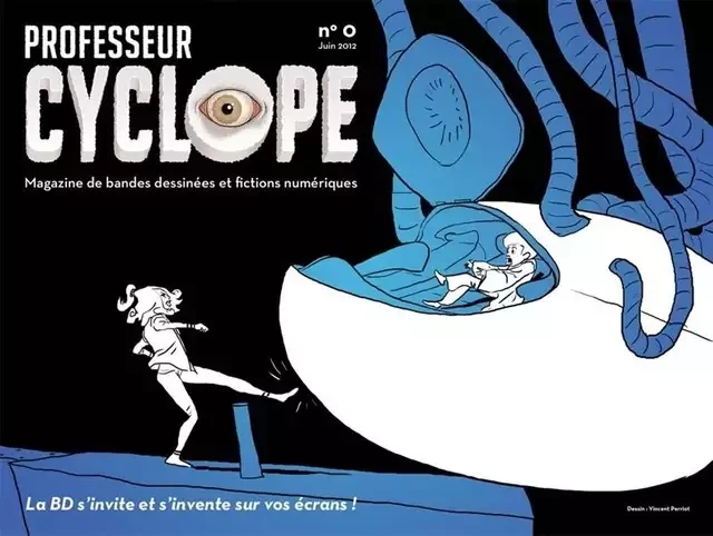 ⭐⭐⭐ Manu Lechat- Webdesigner, intégrateur, développeur Web freelance Mise en page et programmation de certains numéros du magazine de BD numérique 'Professeur cyclope' à Nantes.