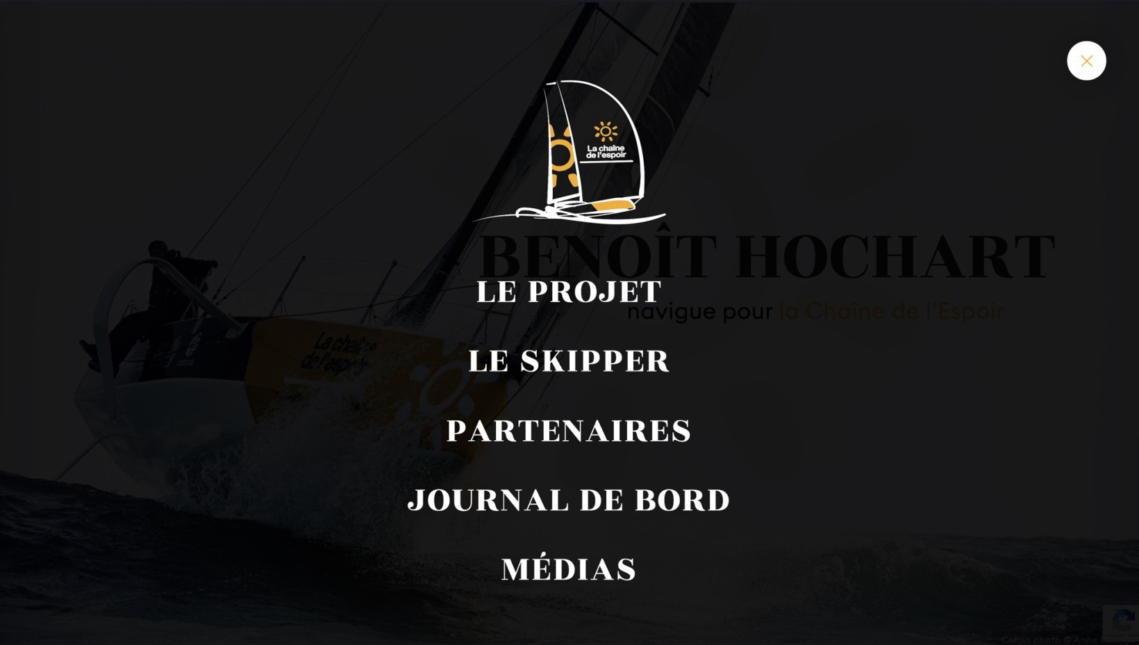 ⭐⭐⭐ Manu Lechat- Webdesigner, intégrateur, développeur Web freelance Réalisation du Site internet du skipper Benoit Hochart - 'La chaîne de l'espoir'. Présentation du projet, du skipper et de ses partenaires. J'ai réalisé la programmation des templates du site. Le contenu du site est intégralement administrable via le Cms Kirby.