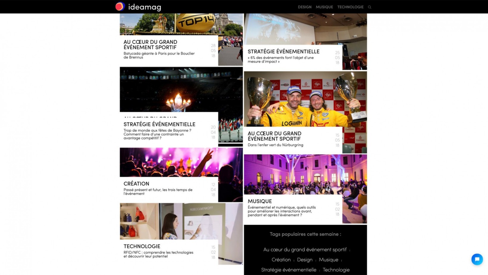 ⭐⭐⭐ Manu Lechat- Webdesigner, intégrateur, développeur Web freelance Développement front-end du site de l'agence Ideactif. Mise en page pixel-perfect et responsive. animation Svg des éléments de la charte graphique de l'agence.