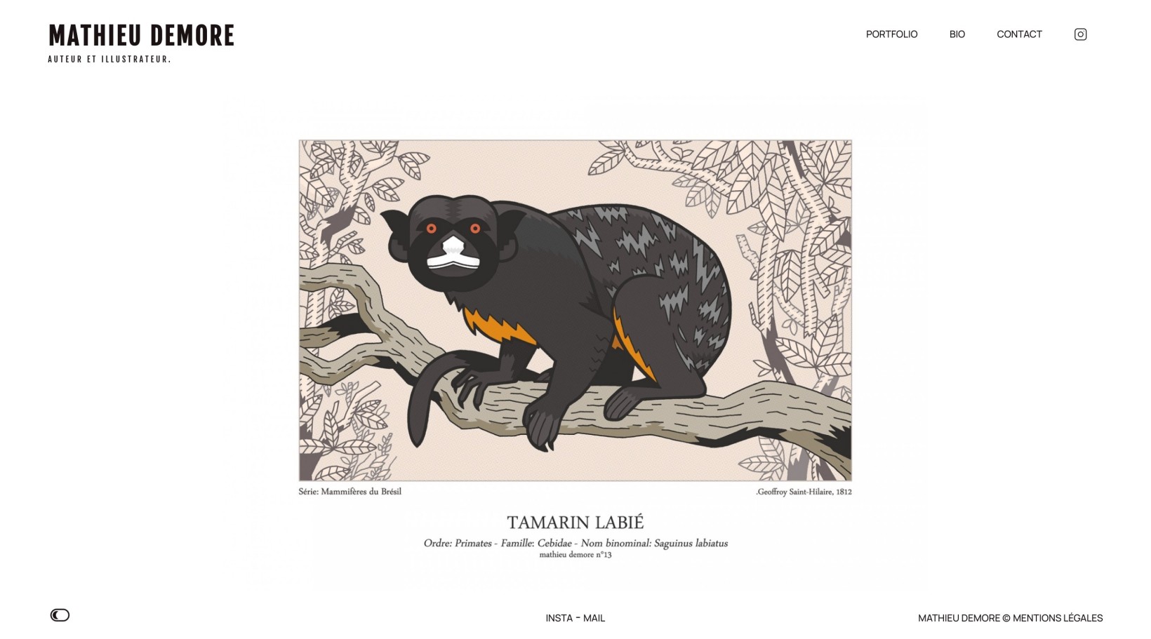 ⭐⭐⭐ Manu Lechat- Webdesigner, intégrateur, développeur Web freelance Webdesign et programmation du portfolio de l'illustrateur. Réalisation d'un graphisme simple et intuitif. Mise en page responsive sur-mesure. L'ensemble du site est administrable via le cms Wordpress.